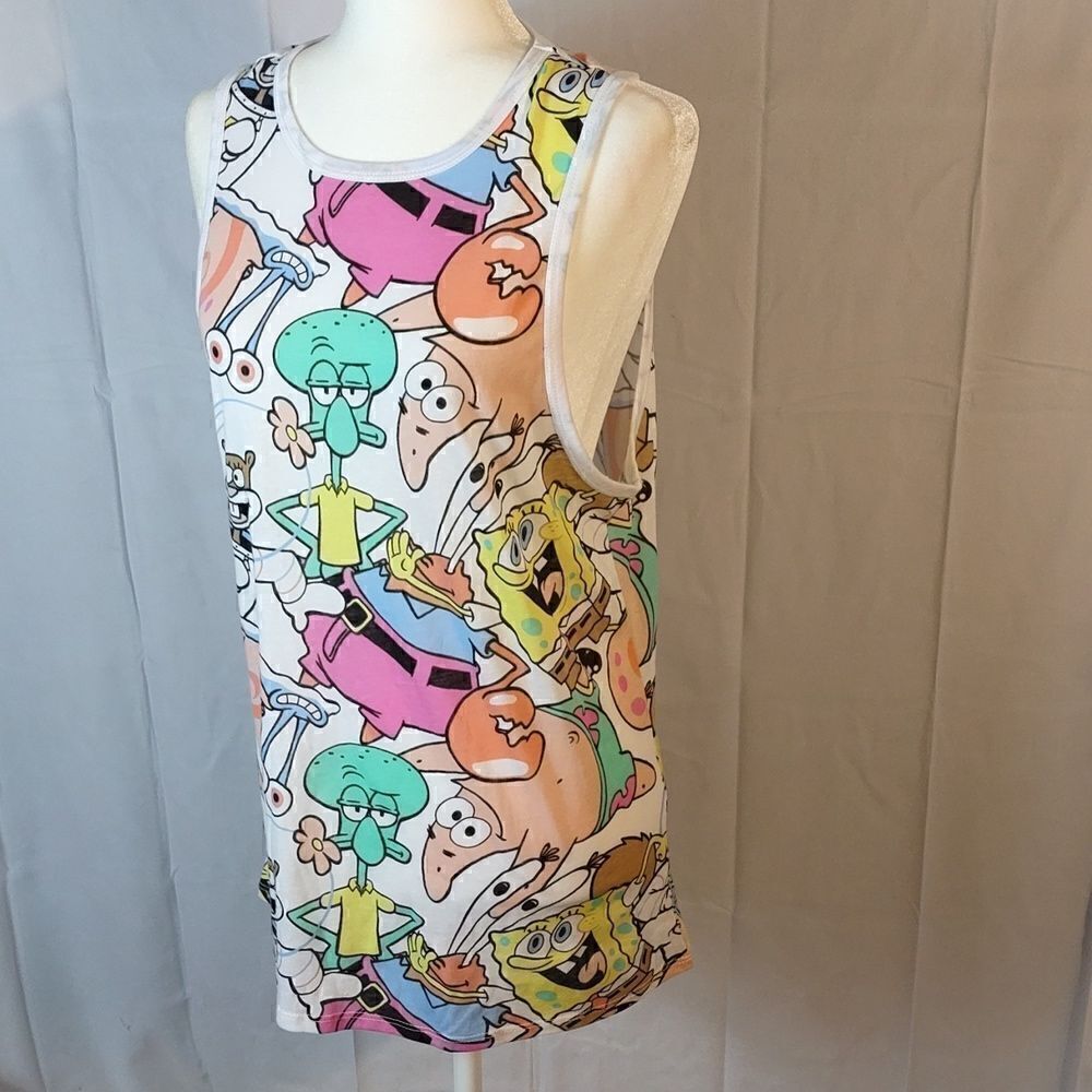 Nickelodeon Sponge Bob Squarepants Tank Top - Picture 7 of 7
